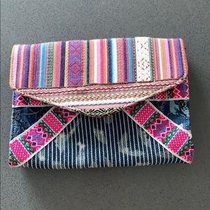 Urban Outfitters fabric clutch